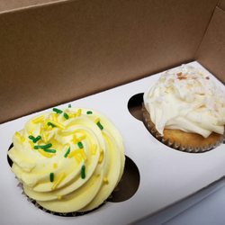 Elite Custom Cakes - Lemon and coconut cupcakes