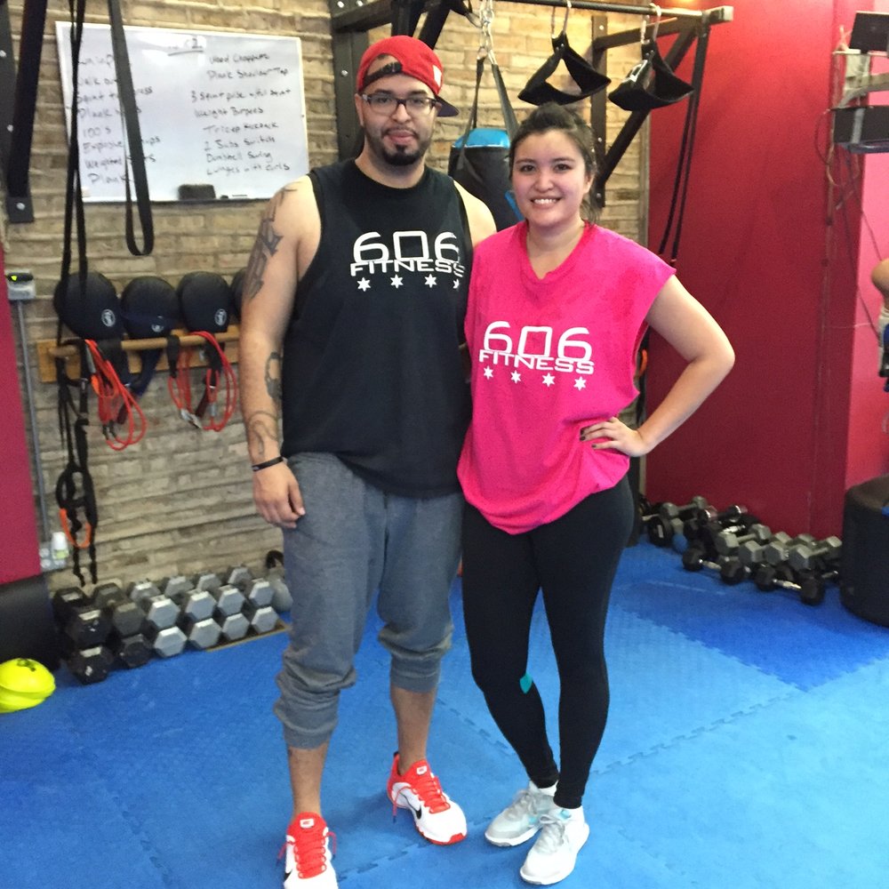 606 Fitness - Trainer Alex & I - post workout! - Gyms Near Me - Chicago, Illinois 606 Fitness - Trainer Alex & I - post workout! - Gyms Near Me - Chicago, Illinois