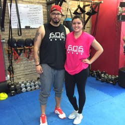 606 Fitness - Trainer Alex & I - post workout!