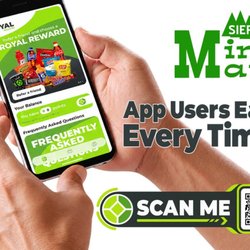 Sierra Minit Mart Plano - ROYAL REWARDS
Earn points on purchases, play fun games, & unlock exclusive rewards.
SCAN QR Code