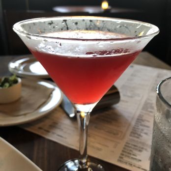 Yard House - Dragon Fruit Cosmo (but with tequila) - New American Near Me - Costa Mesa, California