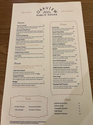 Menu photo 6 Oakview Public House Holly Springs, NC Menu photo 6 Oakview Public House Holly Springs, NC