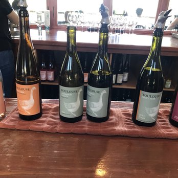 Toulouse Vineyards and Winery - The lineup - Wineries Near Me - Philo, California