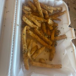 Parm Garlic fries Parm Garlic fries