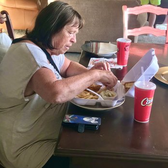 Raising Cane's Chicken Fingers - Enjoying  The Box Combo - 4 Chicken Fingers Fountain Drinks Cane's Sauce Texas Toast Coleslaw - Fast Food Near Me - Apple Valley, Minnesota