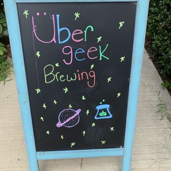 übergeek Brewing - Colorful signage. - Breweries Near Me - Riverhead, New York übergeek Brewing - Colorful signage. - Breweries Near Me - Riverhead, New York