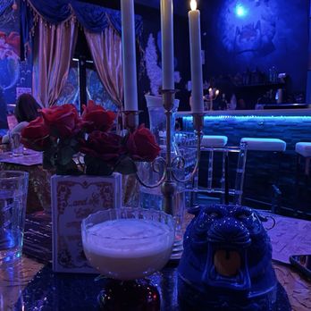 Allusion bar - Princesses and villains theme table set up and drinks! Fairest of them all and the Jafar! - Cocktail Bars Near Me - Colorado Springs, Colorado