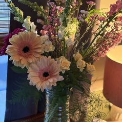 York Flower Shop - I took these home,These lasted me almost 2 weeks,this was only $42 (vase mine).