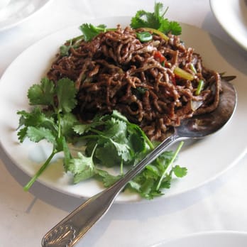 Chiang's Gourmet Restaurant - Shredded beef with hot chili sauce - Dim Sum Near Me - Seattle, Washington Chiang's Gourmet Restaurant - Shredded beef with hot chili sauce - Dim Sum Near Me - Seattle, Washington
