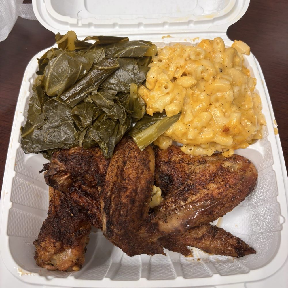 3 Chicken Wings with 2 SIDES
