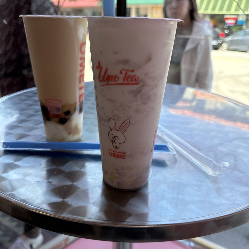 Ume Tea - Taro fresh milk tea with pudding - Bubble Tea Near Me - Millbrae, California Ume Tea - Taro fresh milk tea with pudding - Bubble Tea Near Me - Millbrae, California