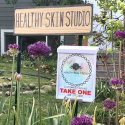 Healthy Skin Studio - Outside/in front of the studio