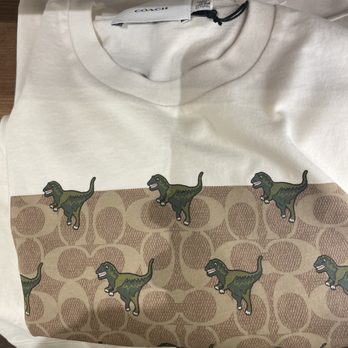 Coach - Dino shirt - Outlet Stores Near Me - Ontario, California Coach - Dino shirt - Outlet Stores Near Me - Ontario, California