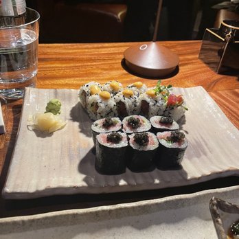 Zuma - Toro roll with caviar and spicy tuna roll - Sushi Bars Near Me - New York, New York Zuma - Toro roll with caviar and spicy tuna roll - Sushi Bars Near Me - New York, New York