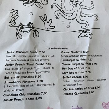 The Best Breakfast Cafe - Kids menu - American Near Me - Oxnard, California The Best Breakfast Cafe - Kids menu - American Near Me - Oxnard, California