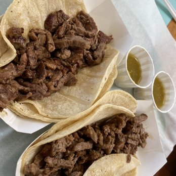 Athenian III - 2 carne asada tacos - Burgers Near Me - Buena Park, California