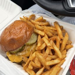 One Dream Smash Burger w/ French Fries