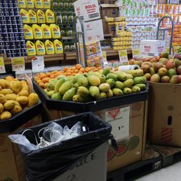 The sale fruit as soon as you walk in by the entrance The sale fruit as soon as you walk in by the entrance