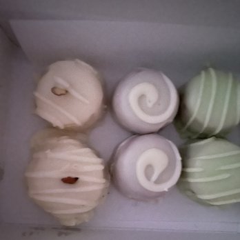 Baby Bite Bake Shop - My 6 bites-almond, red velvet, strawberry margarita... nothing special - Bakeries Near Me - Huntsville, Alabama Baby Bite Bake Shop - My 6 bites-almond, red velvet, strawberry margarita... nothing special - Bakeries Near Me - Huntsville, Alabama