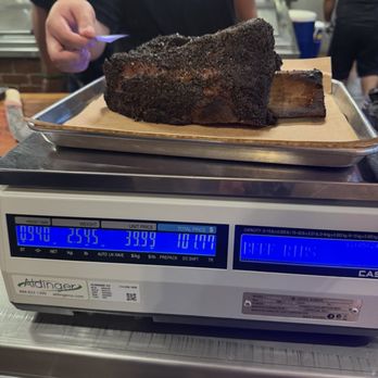 The Original Roy Hutchins Barbeque - How much a 2.5 lb beef rib costs ($101.77) - Barbeque Near Me - Arlington, Texas The Original Roy Hutchins Barbeque - How much a 2.5 lb beef rib costs ($101.77) - Barbeque Near Me - Arlington, Texas
