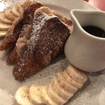 Papermoon Diner - Banana fosters French toast - Diners Near Me - Baltimore, Maryland