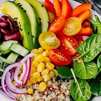 Another Veggy Addict - a plate of vegetables and rice - Food Delivery Services Near Me - Conyers, Georgia