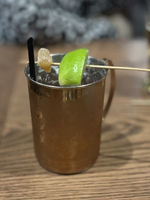 Photo of Wood-n-Tap Bar & Grill- Hartford - Hartford, CT, US. Prickly pear mule