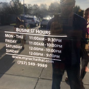 Racha Thai Cuisine - Hours - Thai Near Me - Chesapeake, Virginia Racha Thai Cuisine - Hours - Thai Near Me - Chesapeake, Virginia