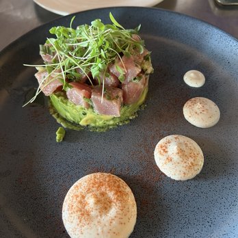 Cassis St. Pete - Yellowfin tuna tartar - New American Near Me - St Petersburg, Florida Cassis St. Pete - Yellowfin tuna tartar - New American Near Me - St Petersburg, Florida