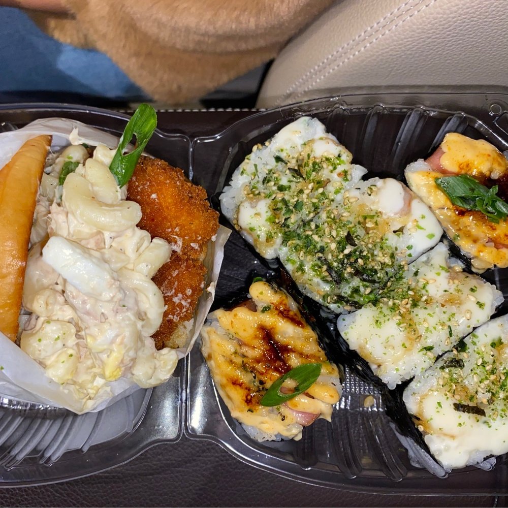 Shootz - Hot Kimchi Butter Katsu Chicken Sandwich, Spam Brulee Musubi - Hawaiian Near Me - Stanton, California Shootz - Hot Kimchi Butter Katsu Chicken Sandwich, Spam Brulee Musubi - Hawaiian Near Me - Stanton, California