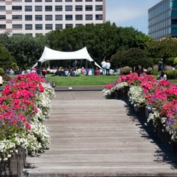 Yes, this is park on top of parking garage!