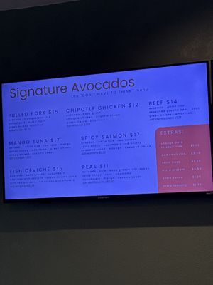 Menu photo 1 Stuffed Avocado Shop San Juan, PR Menu photo 1 Stuffed Avocado Shop San Juan, PR