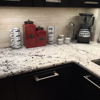 East Coast Granite - After: Colonial White Grantie - Countertop Installation Near Me - Hackensack, New Jersey
