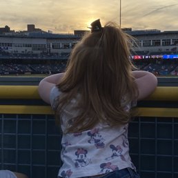 A view from right field! A view from right field!