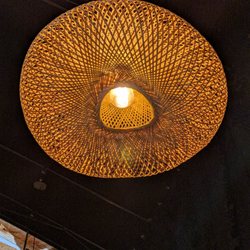 Cairo Feteer - Lovely lighting in back room
