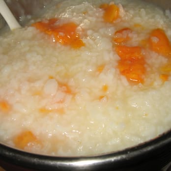 Yu's Garden - Rice Porridge w/ Pumpkin - Taiwanese Near Me - Irvine, California Yu's Garden - Rice Porridge w/ Pumpkin - Taiwanese Near Me - Irvine, California