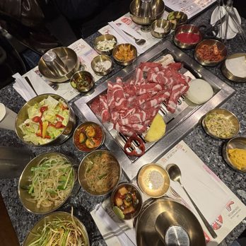 Brothers BBQ - Banchan heaven - Korean Near Me - Los Angeles, California