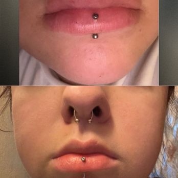 Plump It By Maggie - Bottom is before and top is after - Permanent Makeup Near Me Plump It By Maggie - Bottom is before and top is after - Permanent Makeup Near Me