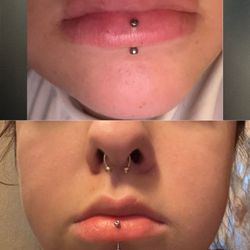Plump It By Maggie - Bottom is before and top is after