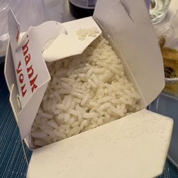 steamed rice steamed rice
