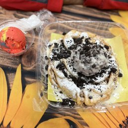 Over the Hills Oreos Funnel Kinsley Ice Cream