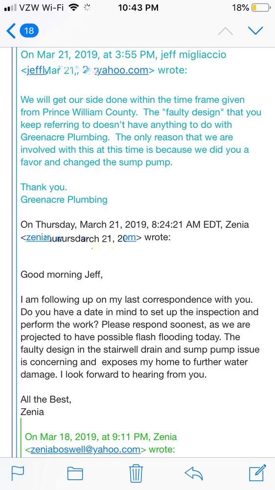 Slide of Greenacre Plumbing