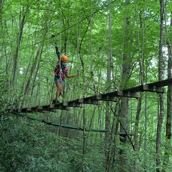 Highlands Aerial Park - Ziplining Near Me - Scaly Mountain, North Carolina