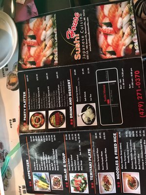 Menu photo 8 Sushi House Bentonville, AR