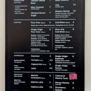 Kaizen & Coffee - Menu September 2024 - Coffee & Tea Near Me - San Mateo, California Kaizen & Coffee - Menu September 2024 - Coffee & Tea Near Me - San Mateo, California