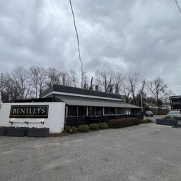 Exterior on a cloudy day