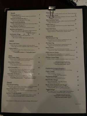 Menu photo 1 Nocturnem Draft Haus Bangor, ME Menu photo 1 Nocturnem Draft Haus Bangor, ME