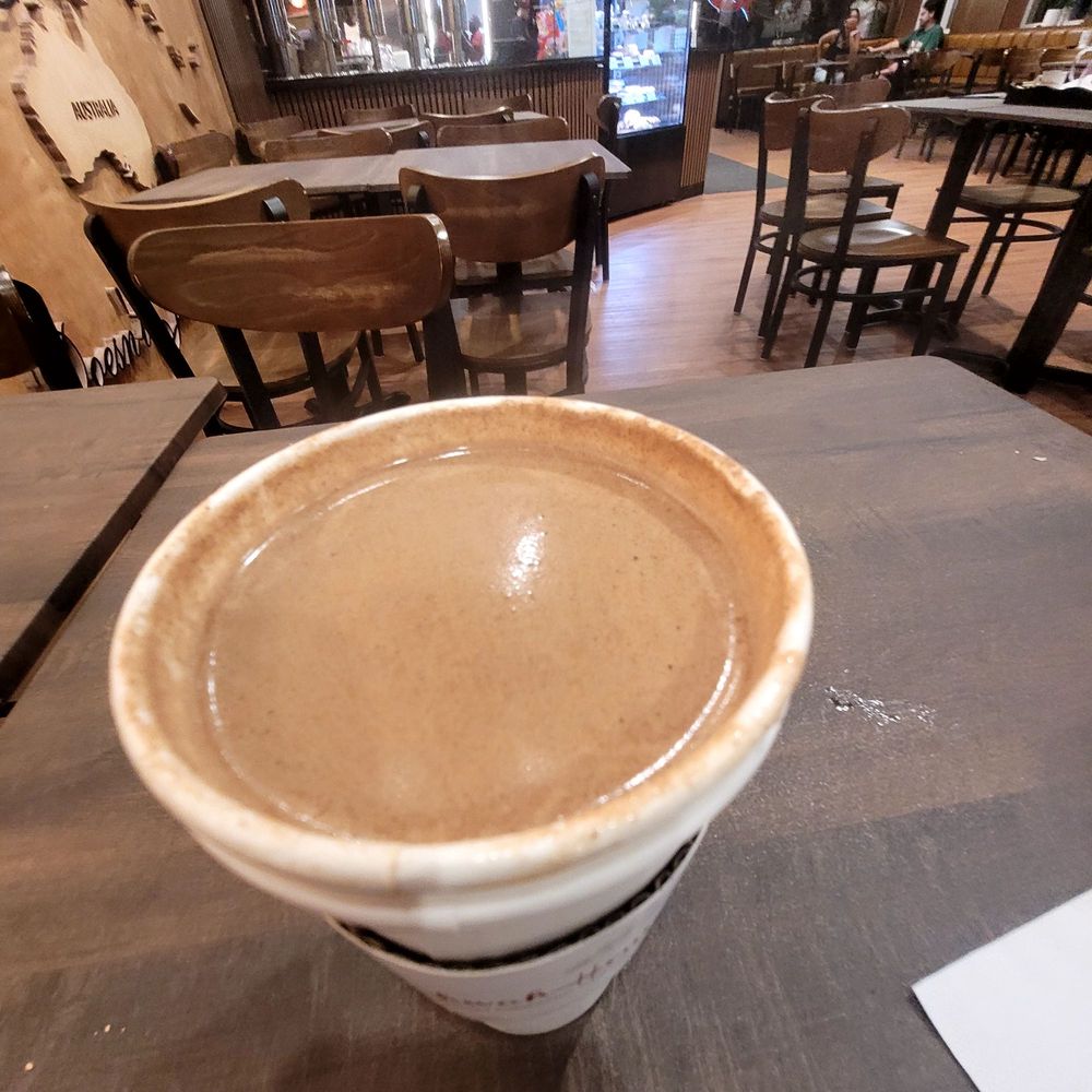 spiced frothing coffee spiced frothing coffee