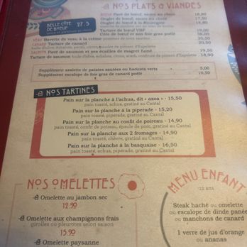 Chez Papa - Menu - French Near Me - Paris, 75 Chez Papa - Menu - French Near Me - Paris, 75