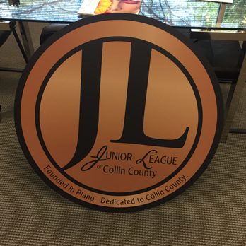 SpeedPro - Router cut logo for the Junior League of Collin County. - Printing Services Near Me - Plano, Texas
